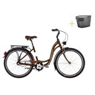 KENZEL Gradski bicikl Dream Classic, 26", smeđa